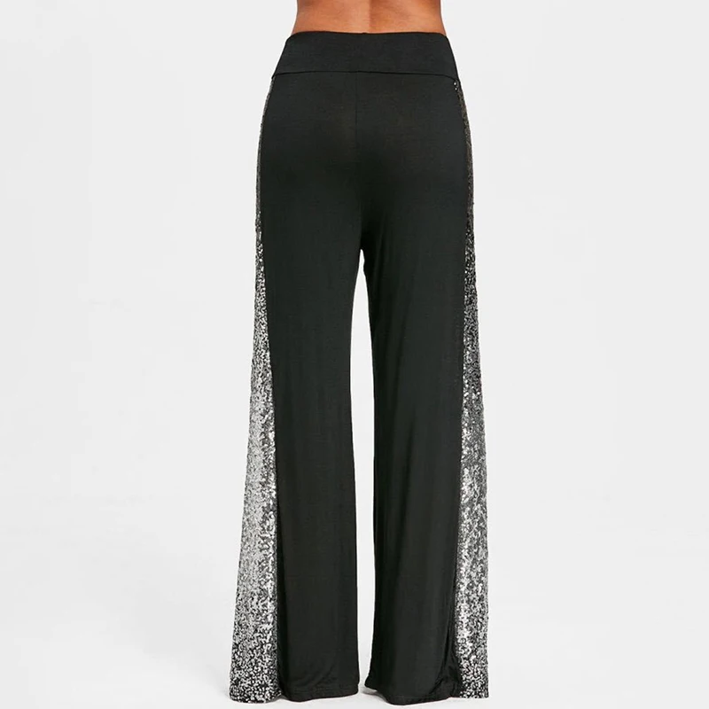 Летние капри палаццо брюки женские большие размеры Pantalon Femme широкие брюки с высокой талией