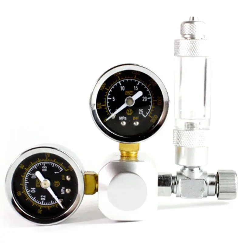 

Promotion! Aquarium Co2 Regulator Tank Live Plant Flow Pressure Control Check Valve Bubble Counter Decompression Table Cylinder