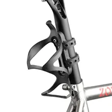 

Black Bicycle Sport Water Bottle Cage Holder Clamp Mount Bike Seatpost Bracket Stand Strong And Durable
