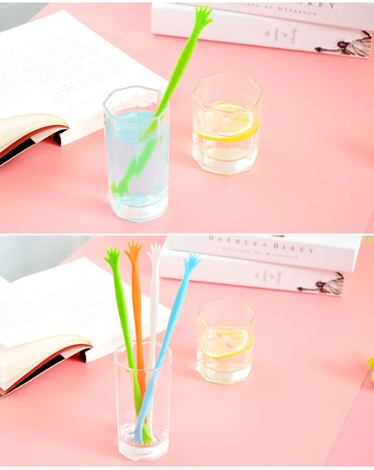 

5pcs Cute Coffee Stir Bar Drink Juice Stirrer Tea Milk Water Stirring Spoon Stirrer Tool Kitchen Accessories Random Color New