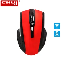 CHYI Bluetooth 3,0 Беспроводная мышь перезаряжаемая Бесшумная оптическая компьютерная мышь 1600 dpi эргономичная, игровая мышь Mause для ПК ноутбука