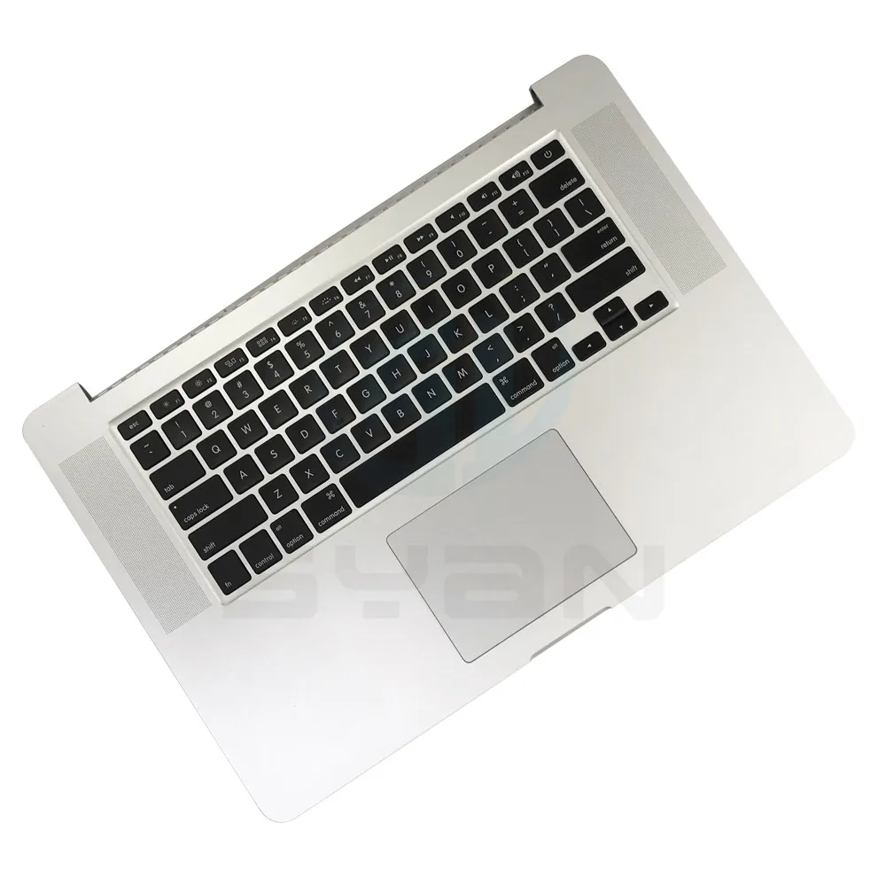 A1398 Топ чехол с клавиатурой материнская плата track pad Подсветка вентиляторы динамик SSD для Macbook Pro retina 15," США Топ чехол 2012
