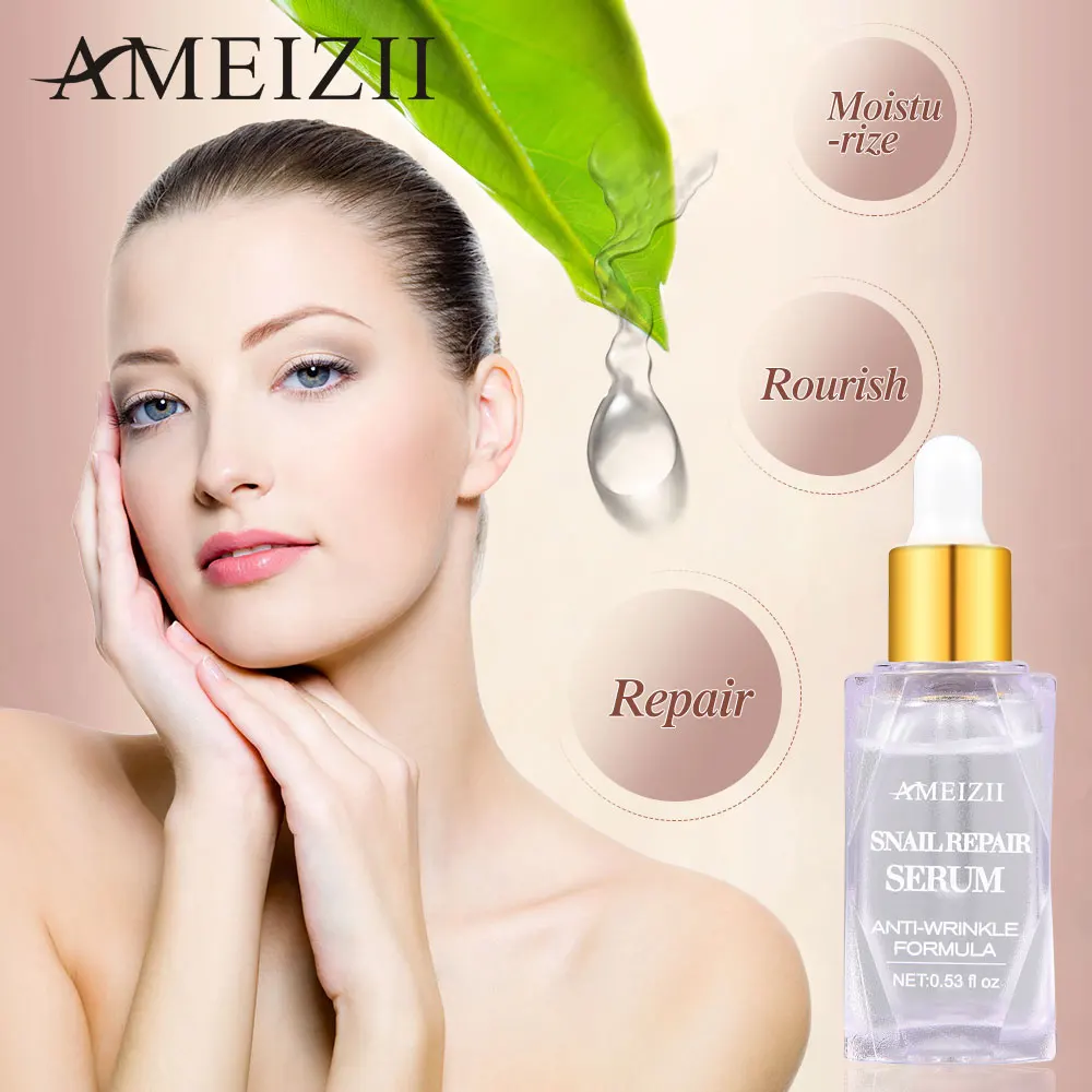 

Snail Pure Hyaluronic Acid Serum Rich ln Vitamin C E Retinol Serum For Face Dark Spot Corrective Facial Collagen 24k Gold Serum