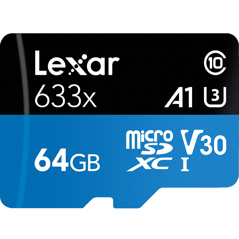 64GB Lexar 633x карта mirco-sd 32 Гб 64 Гб micro sd карта памяти tf карта 128 ГБ 256 ГБ 512 Гб класс 10 для мобильного телефона - Емкость: 64GB