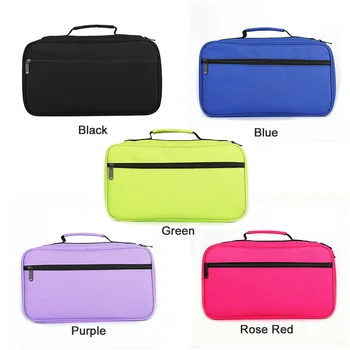 

With Handle Marker Pen Storage Bag Portable Detachable Multipurpose Students Oxford Cloth 60 Holes School Stationery Supplies