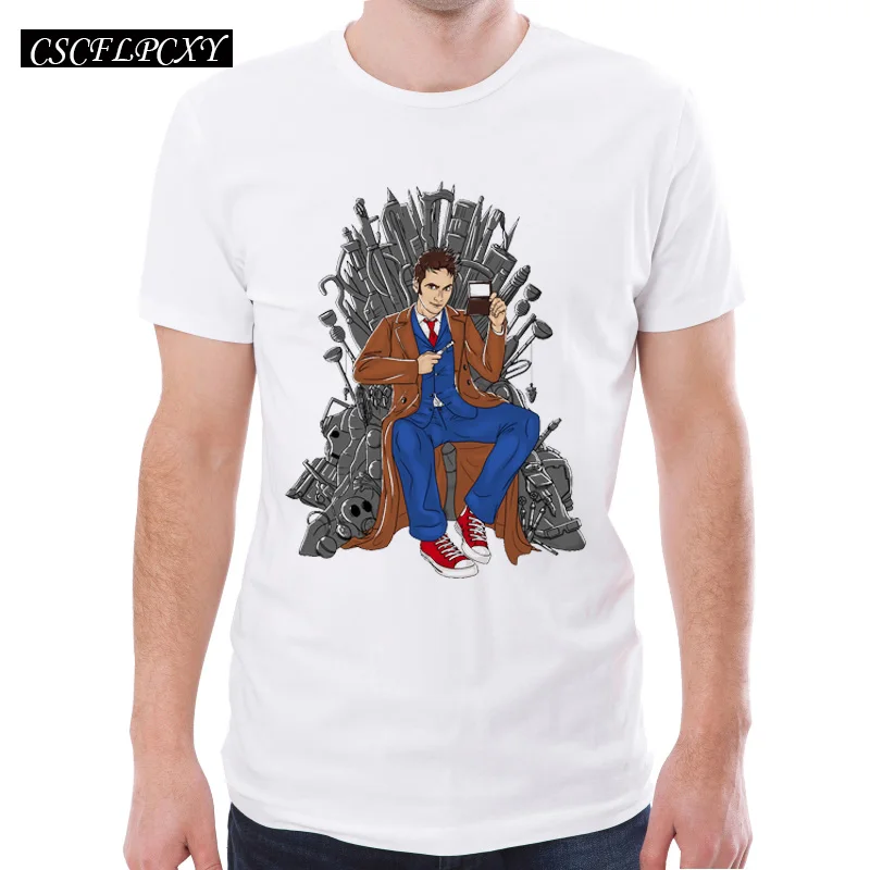 Breaking-Bad-Game-Of-Thrones-Men-T-shirt-Walter-is-Coming-Printed-Funny-Throne-of-Time (1) - 