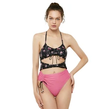 LaFata купальники для секса пляжная одежда женский купальник бикини топ купальный