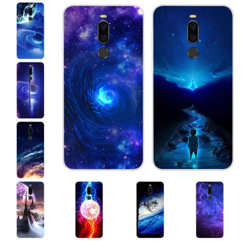 

For Meizu X8 Case Soft TPU Star Phone Cover Clear Bumper Coque For Meizu X8 Cover Silicone Case For Meizu X 8 8X MeizuX8 Capas
