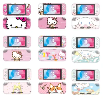 

Cinnamoroll Laurel Dog Protective Screen Skin Protector Sticker for Nintendo Switch Lite NS Mini Console Decoration Decal Case