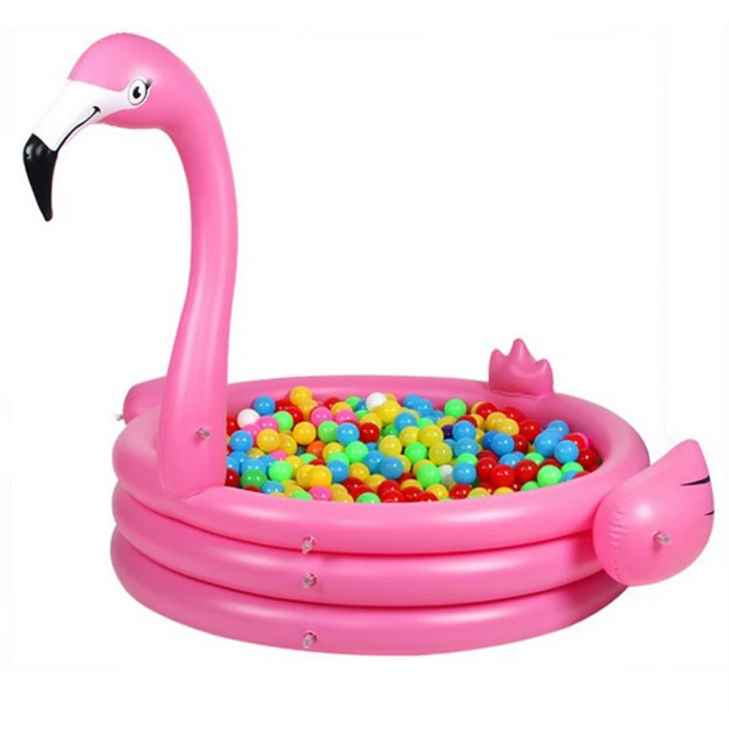 Надувной фламинго плавательный бассейн детский Piscina Colchonetas надувной Piscine Gonflable Boia