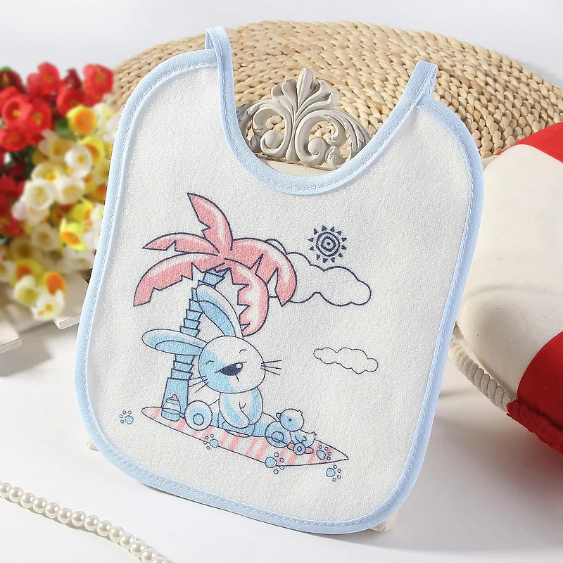 

Qi baby wa Baby Bib Newborns Bibs Pinny Newborn Waterproof Baby Bib