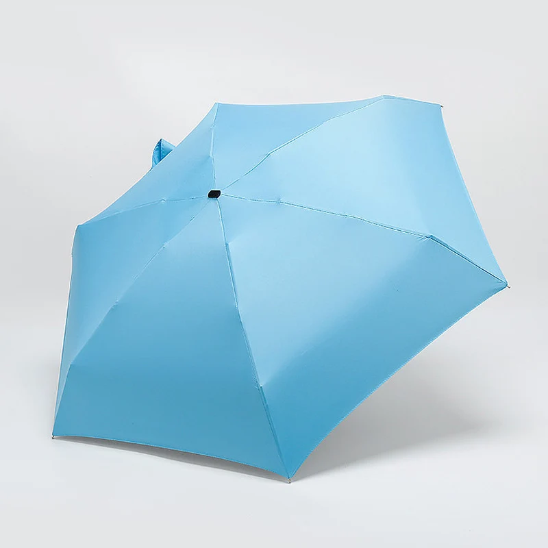 

Mini Folding Pocket Umbrella Lightweight UV Protection Rain Umbrellas for Travel ZJ55