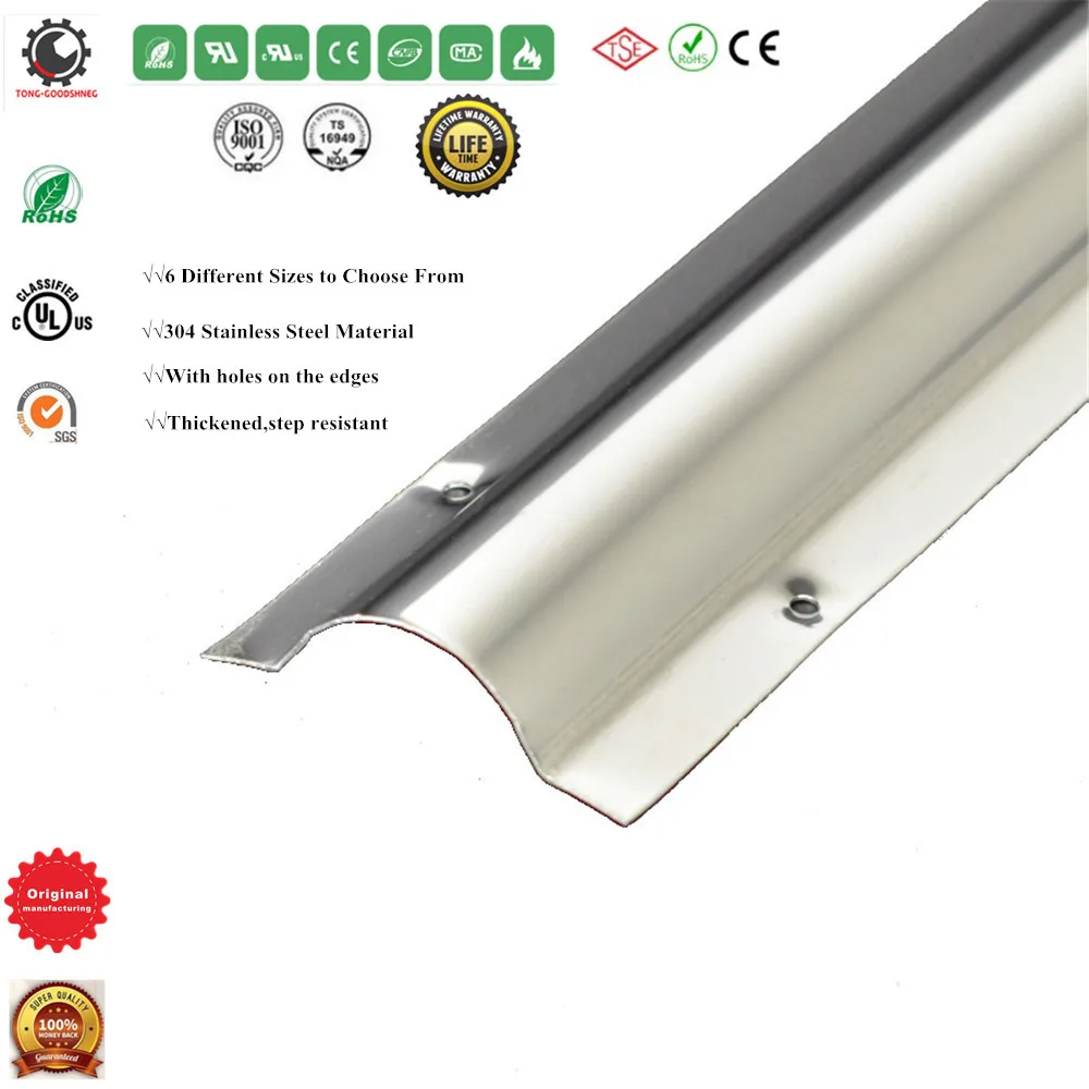 304 Stainless Steel Cable Raceway On-Wall Wire Cover Surface Mount  Electrical Channel To Hide Cable Concealer Floor Cord Cover