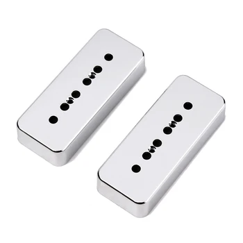 

1 Pair of Pickup Covers Practical Portable P90 Soapbar Pickup Cover Guitar Bass Pickups Cover Set