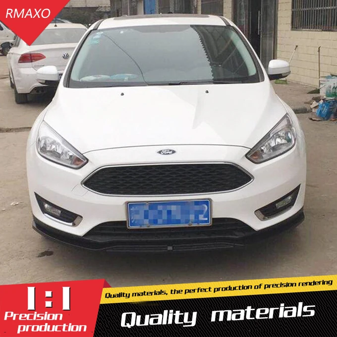 Для Ford Focus Body kit спойлер 2016 2018 для ABS задний бампер диффузор защитные