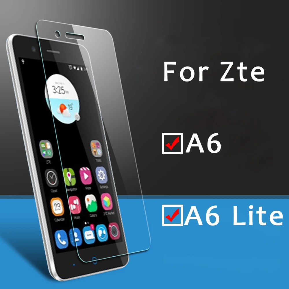 Закаленное стекло 2.5D 9H для ZTE Blade A6 Взрывозащищенная защитная пленка Lite A0620 5 2