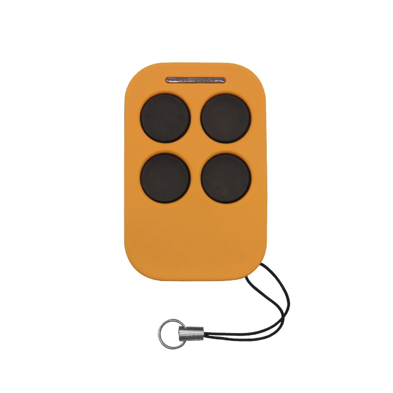 Многочастотный пульт дистанционного управления для гаражных дверей и дверей с роликовым затвором, копирующий код 315 МГц/390 МГц/433 МГц/868 МГц - Цвет: orange