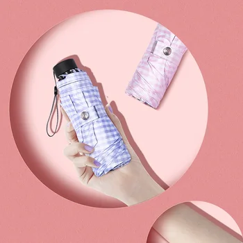 

2019NEW Umbrella MANUAL OPEN Non-automatic Anti-UV Windproof Rain Coating Travel Wind Resistant Folding Household Accessories