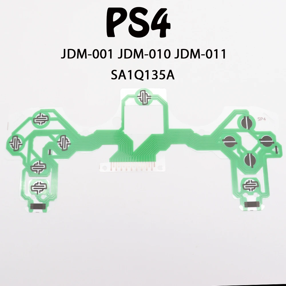 Замена для sony Playstation 4 PS4/Pro JDM 050 040 030 001 проводящая пленка для контроллера пленка PCB схема клавиатуры гибкий кабель - Цвет: A