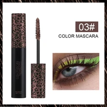  5 Colors Curling Mascara Long Thick Lengthening Eyelashes Extension Waterproof Long Lasting No Smudge 4D Mascara Makeup TSLM2 