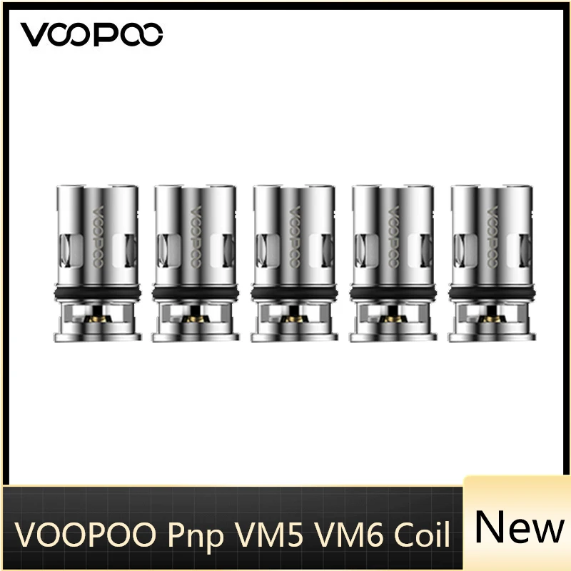 5-15 шт. VOOPOO Pnp VM5 Mesh 0 2 Ом PnP VM6 сетчатая катушка 15 PnP-VM5 головка испаритель для