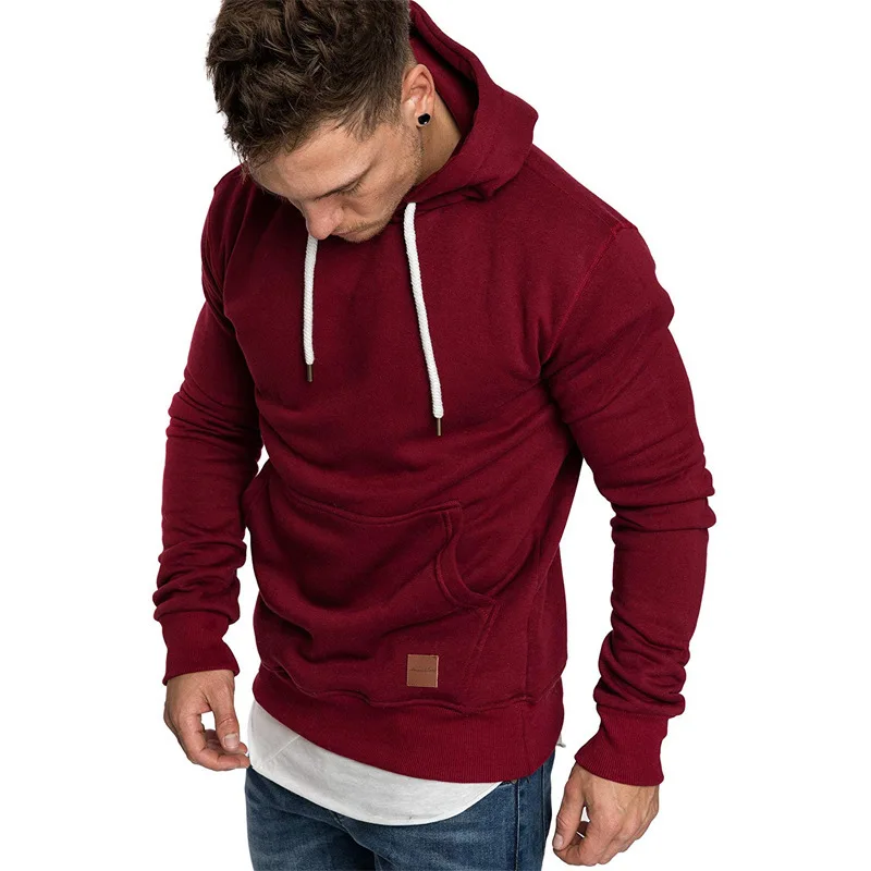 Autumn Winter Cotton Hoodied Mens Sweatshirts Solid Hoody Fleece Thick Hoodies Men Sportswear Sweatshirts Men Clothes Pullover Autumn Winter Cotton Hoodied Mens Sweatshirts Solid Hoody Fleece Thick Hoodies Men Sportswear Sweatshirts Men Clothes Pullover