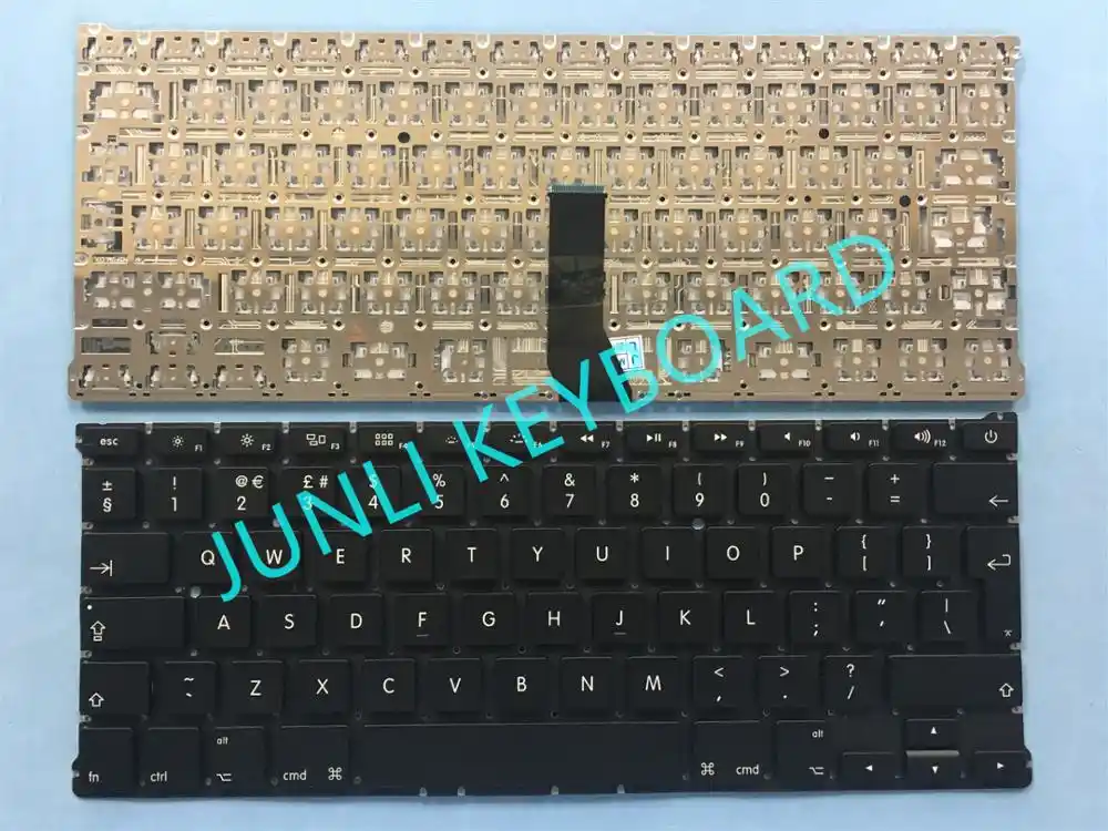 Junli Keyboard For Apple Macbook Air 13 3 Inch A1369 A1466 Uk Replacement 11 17 Year Keyboard Only Replacement Keyboards Aliexpress