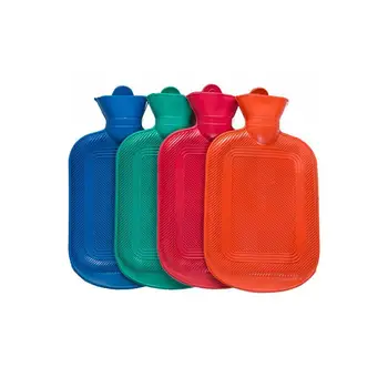 

New Warming Water Bottles Winter Warmer Screw Natural Rubber Rubber Water Injection 1 Litre Liter Hot Water Bottle Top Quality