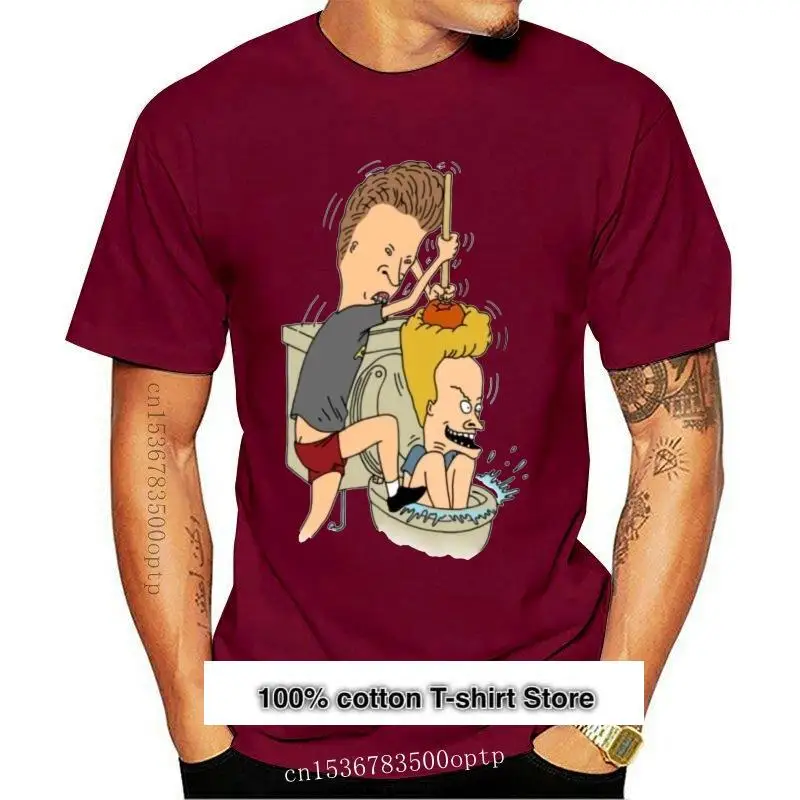 Beavis-Camiseta с принтом головой из налета для женщин camiseta negra divertida sudadera | Мужская