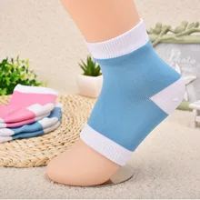 1 пара Pro Гелеобразные напяточники носки увлажняющие спа-гель носки для ног трещины ног сухая загрубевшая кожа протектор высокого качества