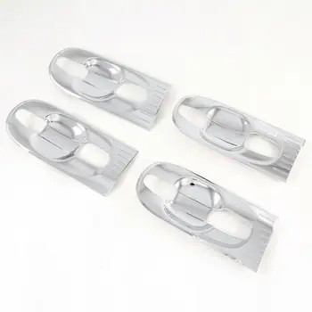 

For Toyota Sienna 2011-2019 Handle Bowl Cover 4Pcs ABS Chrome Car Door Decor