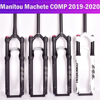 

Bicycle fork Manitou Machete COMP bicycle suspension mountain bike MTB air fork 27.5inch 29er Manual control remote lock 100*9MM