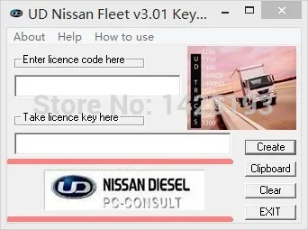 

UD DataLink 3.01 (Diagnosis & Reprogram)+ keygen ForNISSAN