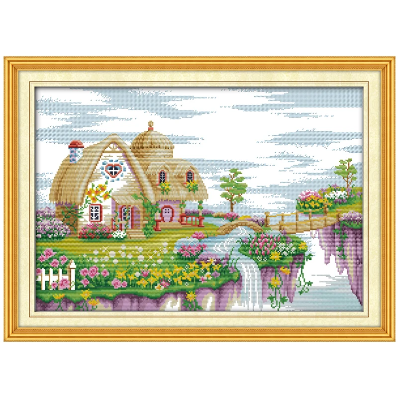 Набор для вышивки крестиком Dream land набор сделай сам 11CT 14CT вышивка домашний декор