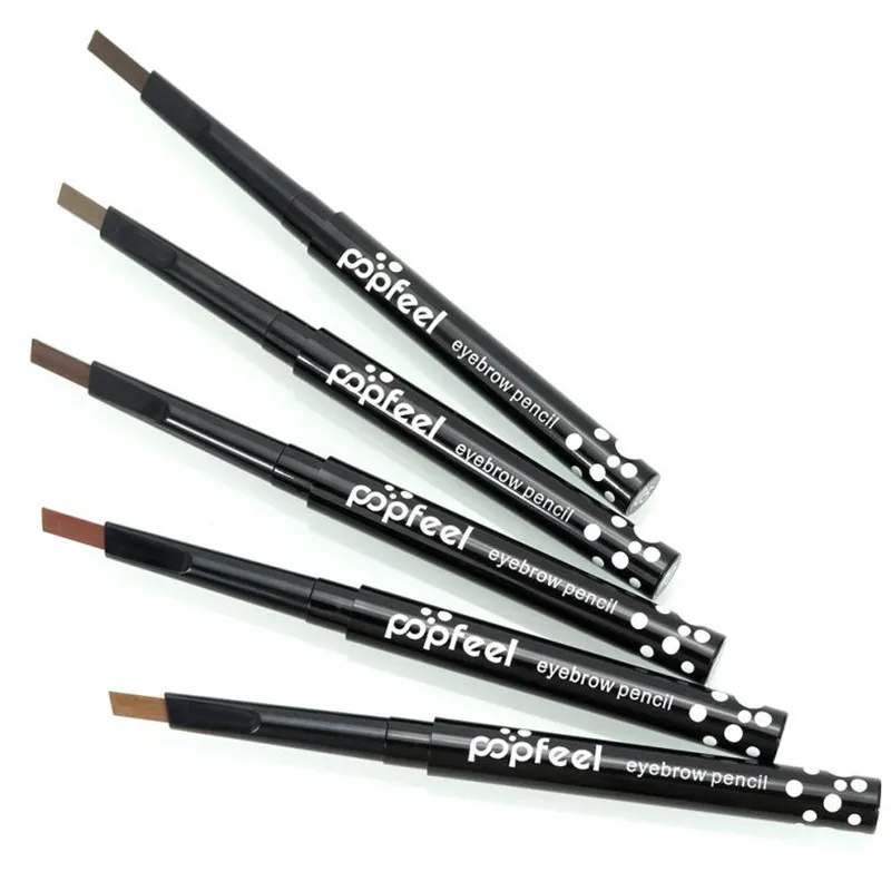 1Pcs Popfeel Rotating Automatic Coffee Eyebrow Pencil Natural Waterproof Long Lasting Brown Gray Eyebrow Enhancer Make Up Tool 1Pcs Popfeel Rotating Automatic Coffee Eyebrow Pencil Natural Waterproof Long Lasting Brown Gray Eyebrow Enhancer Make Up Tool