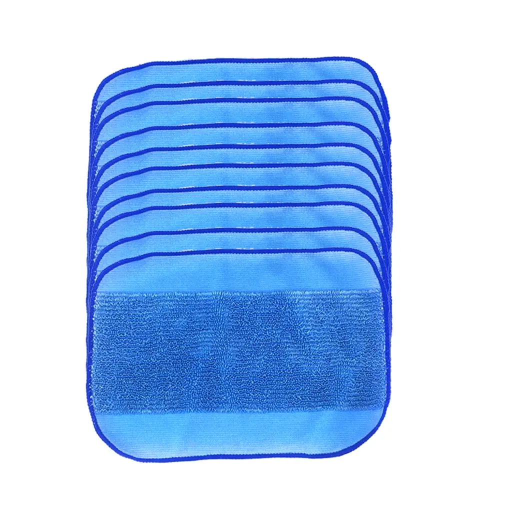 

10PCS/SET Mopping Cloths Microfiber Mopping Cloths Washable & Reusable Mop Pads Suitable For iRobot 380t 320 4200 5200C