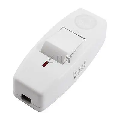 

Bedroom ON/OFF Button In Line Cord Lamp Bulb Light Switch AC 250V 6A