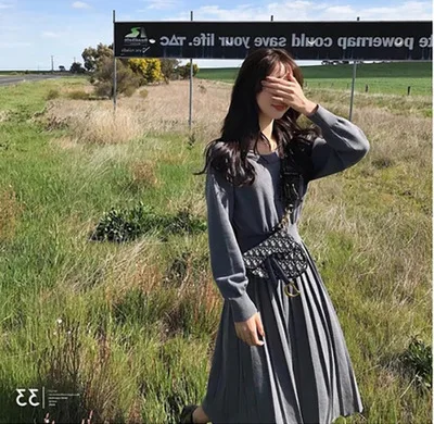 Плотные теплые вязаные свитера для беременных; платье; сезон осень-зима; Модные свободные пуловеры больших размеров для беременных женщин