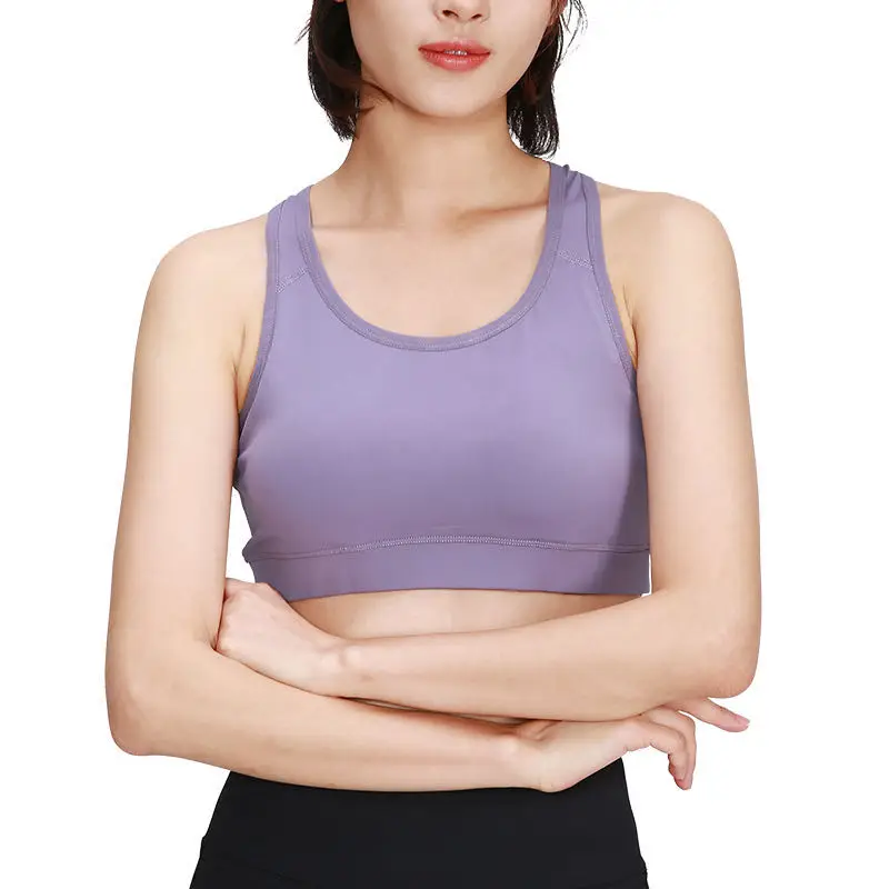 

Тренажерный зал Женщины Yoga Top Фитнес Спортивный Бюстгальтер Сплошной Цвет Креста Жилет Yoga Бег Тренажерный Зал Тренировочный Спорт Мат Нижнее Белье Шок Сбор
