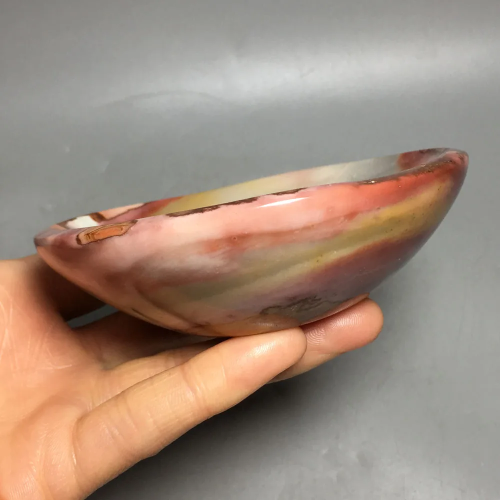 235g Hot sale Natural ocean quartz bowls healing ashtray crystals