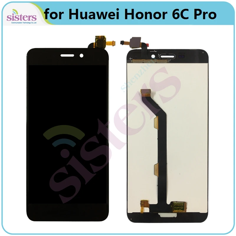 Black no Frame Для huawei Honor 6C Pro ЖК-дисплей JMM-L22 JMM-AL10 AL00 TL00 ЖК-экран 6CPro ЖК-дисплей с рамкой сенсорный экран дигитайзер - Цвет: Black no Frame