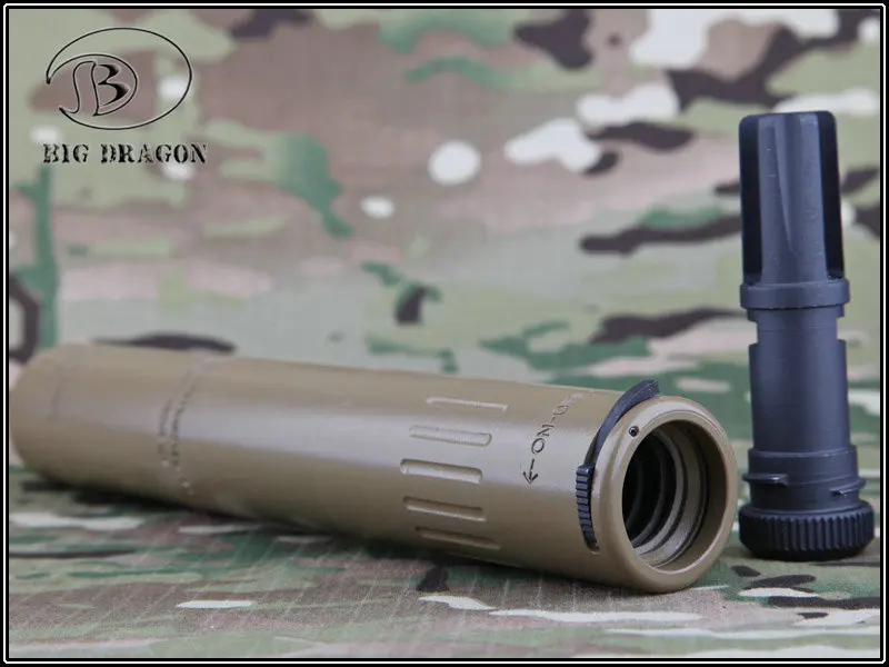 Большой дракон AAC SPR/M4 Глушитель Deluxe CNC porcess