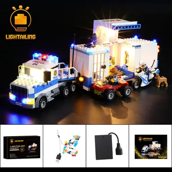 

LIGHTAILING LED Light Kit For CITY Series Mobile Command Center Toy Building Blocks Lighting Set Compatible With 60139