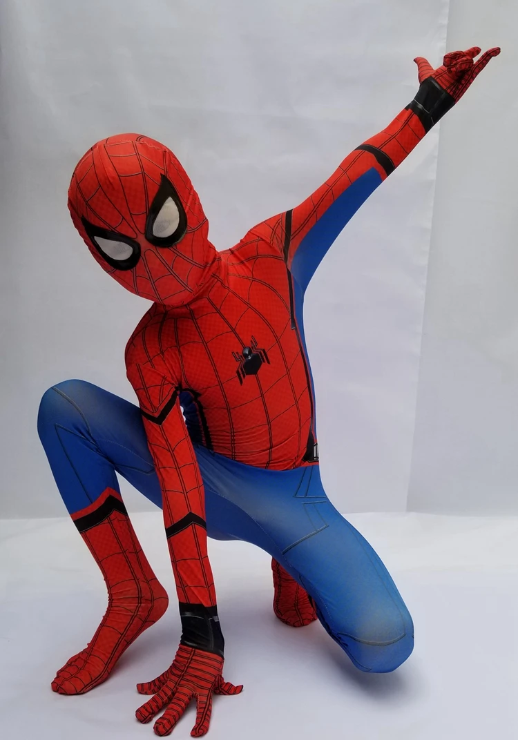 Marvel Legends костюм Человека паука детская маска одежда для костюмированной