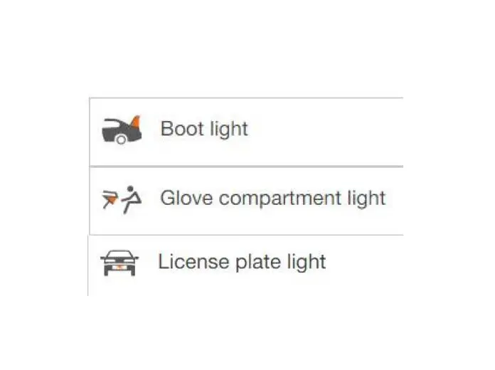 Внутренние светодиодные автомобильные фонари для Kia ceed хэтчбек ed sw ed estate лампы для автомобилей номерной знак свет 6 шт - Испускаемый цвет: ceed hatchback ed