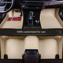 Автомобильный коврик для ног на заказ для Volkswagen polo sedan touran 2007 golf 4 5 6 passat b5 b6 b7 Tiguan аксессуары ковер
