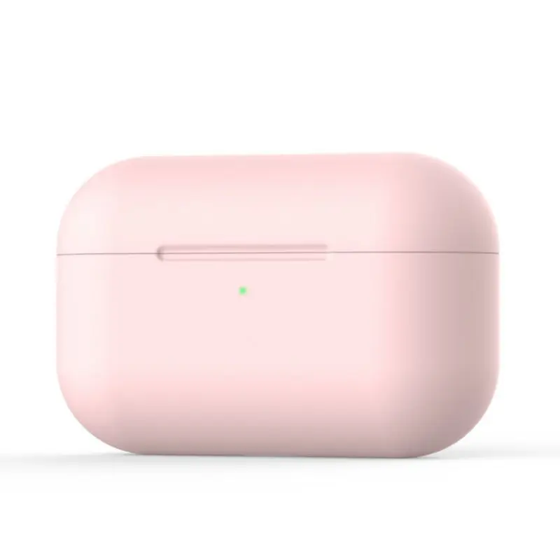 Силиконовый чехол для Airpods Pro Чехол TWS Bluetooth для apple airpods pro Чехол Обложка наушники чехол для IPad Air накладки для Surface pro 3 - Цвет: Without buttonhole 4