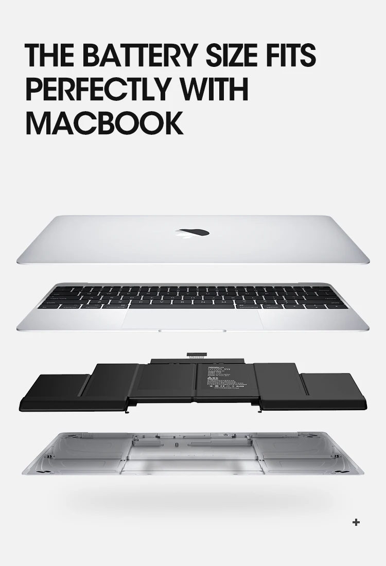 NOHON Аккумулятор для ноутбука A1618 для Apple MacBook Pro 1" retina A1398 год A1417 A1494 MC975 MC976 ME664 8755 мАч