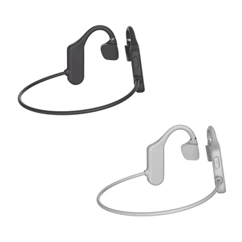 

Bone Conduction Bluetooth Headphones Sports Stereo Earphones Wireless Headband with Mic Handsfree for iPhone Huawei