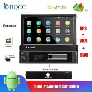 

1 Din Android Car Radio Car Multimedia Player GPS Navigation Wifi Auto MP5 Bluetooth USB FM Audio stereo Bluetooth USB FM